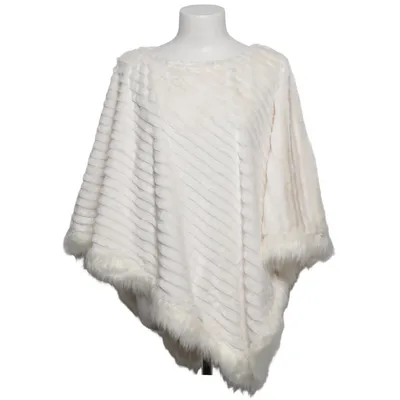 Poncho (Vit) från Tizian Polyester