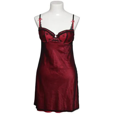 Negligé (Rød, Sort) fra Darjeeling Polyamid, Polyester
