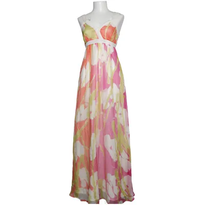 Maxi dress (White, Multicolored) from Nougat London Acetate, Silk, Viscose
