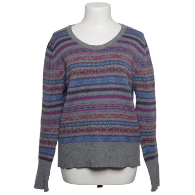 Strickpullover (Grau, Blau, Pink) von Hawick Knitwear Wolle
