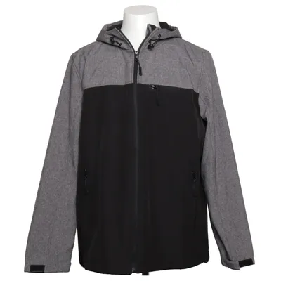 Softshell jacket (Gray, Black) from Ergeenomixx