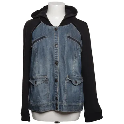 Jacke (Blau, Schwarz) von Spot Baumwolle, Elasthan