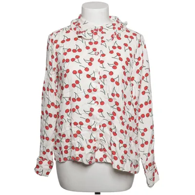 Shirt (White, Red) from Compania Fantastica Viscose