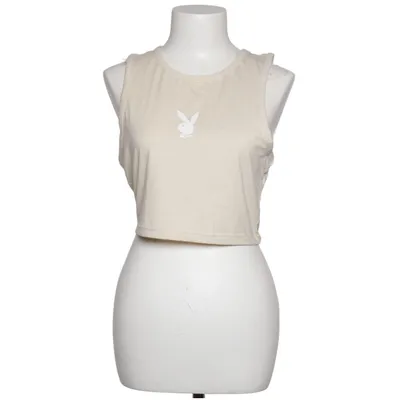 Crop top (Beige) från Playboy x Missguided