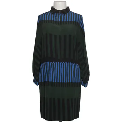 Robe chemise (Bleu, Vert, Noir) de Marni Soie