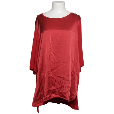 T-shirt (Rød) fra Marina Rinaldi Elastan, Silke, Viscose