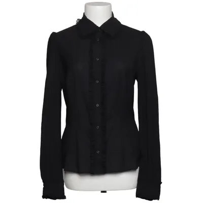 Blouse (Black) from Prada Elastane, Polyamide, Silk