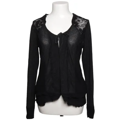 Cardigan (Black) from Tredy Polyester, Viscose