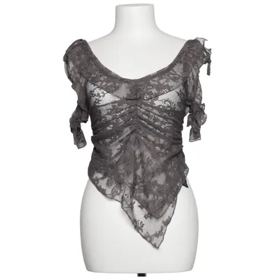 Top (Grijs) van Reclaimed Vintage