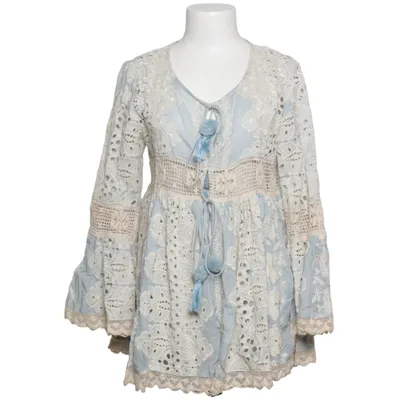 Tunika (Blau, Beige) von Antica Sartoria