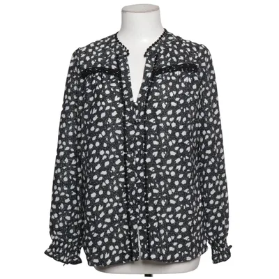 Blouse (Black, White) from So Sweet Polyester