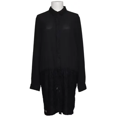 Skjortekjole (Sort) fra Philipp Plein Couture Nylon, Polyester, Viscose