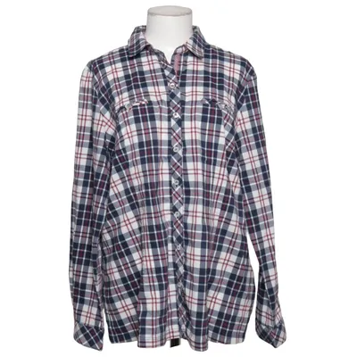 Flanellskjorta (Blå, Vit, Röd) från Clarina Collection