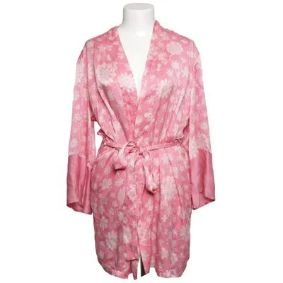 Ochtendjas (Roze, Wit) van August Silk Zijde