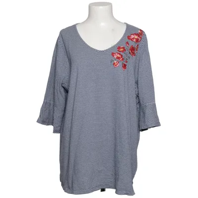 Top (Blauw, Wit, Rood) van Ulla Popken Katoen
