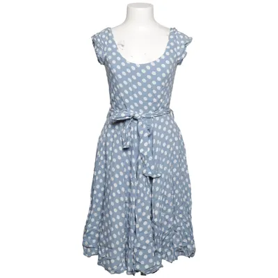 Robe (Bleu, Blanc) de Eucalyptus Polyester, Viscose