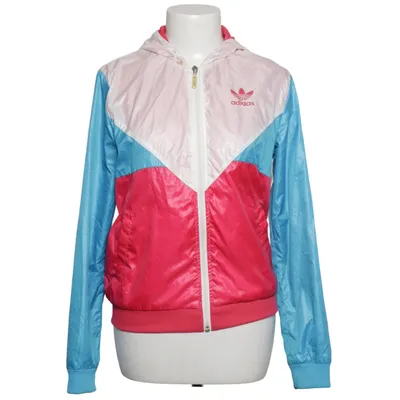 Träningsjacka (Blå, Rosa, Vit) från Adidas Originals Polyester