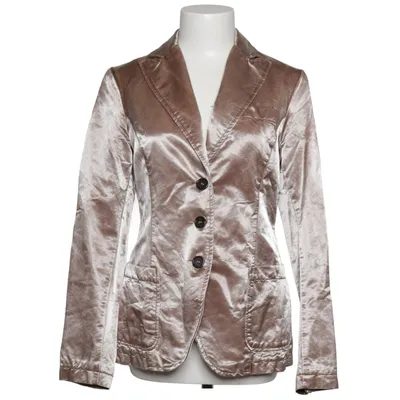 Blazer (Beige) from Rag Recycle Cotton, Polyamide, Viscose