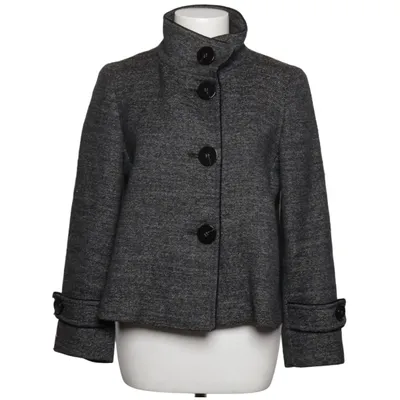Blazer (Gray, Black) from Marella Acetate, Acrylic, Cotton, Silk, Wool