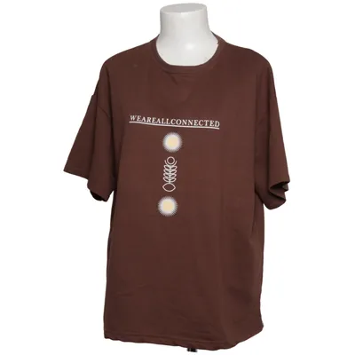 T-shirt (Brown) from Caliente Cotton, Polyester