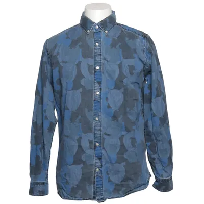 Shirt (Blue, Gray, Multicolored) from Knowledge Cotton Apparel Cotton