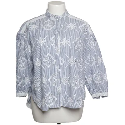 Blouse (Blue, White) from Twinset Cotton, Polyester