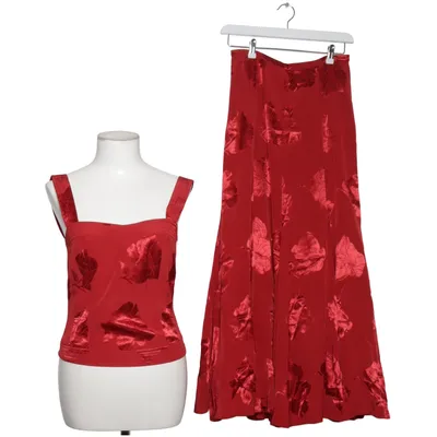 Set (Rot) von Heine Acetat, Polyester, Viskose