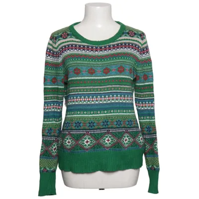 Christmas sweater (Green, Blue, Multicolored) from L.O.G.G by H&M Angora, Cotton, Polyamide, Viscose
