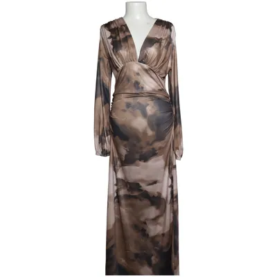 Maxikleid (Braun, Schwarz) von Shein Elasthan, Polyester