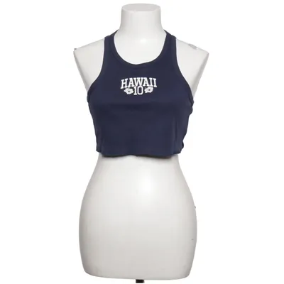 Crop Top (Blau) von Divided by H&M Baumwolle