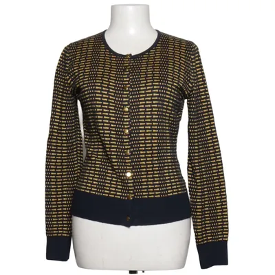 Cardigan (Blauw, Geel) van Zilch Katoen, Wol