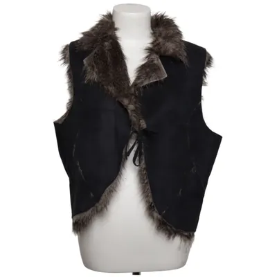 Outdoor vest (Grijs, Zwart) van Gémo Imitatiebont