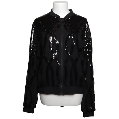 Bomber jacket (Black) from Molly Bracken Cotton, Elastane, Polyester