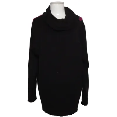 Turtleneck (Black, Purple, Multicolored) from Faber Acrylic, Cotton