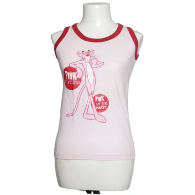 T-shirt (Rose, Rouge, Blanc) de Pink Panther Coton