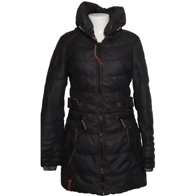 Wintermantel (Grau) von Naketano Baumwolle, Polyamid, Polyester