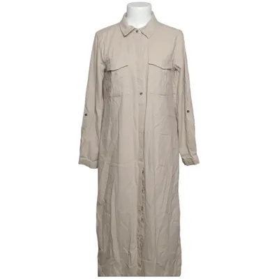 Shirt dress (Beige) from ONLY Linen, Viscose