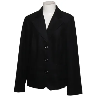 Blazer (Zwart) van Jürgen Michaelsen Polyester, Wol