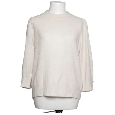 Sweater (White) from Ichi Acrylic, Alpaca wool, Elastane, Recycled polyester
