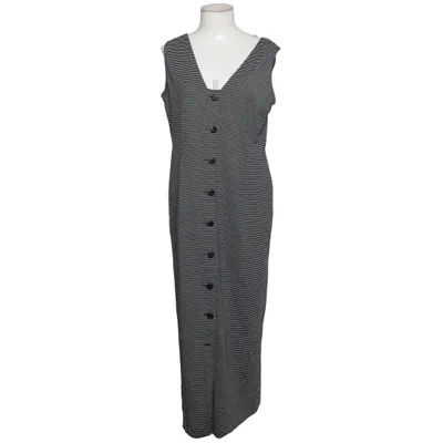 Maxi dress (Black, White) from Bouquet Polyester, Viscose