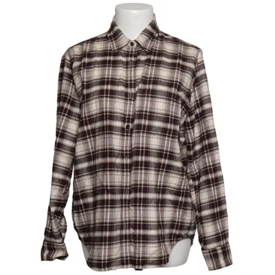 Flannel skjorte (Brun, Hvid) fra Giordano Bomuld