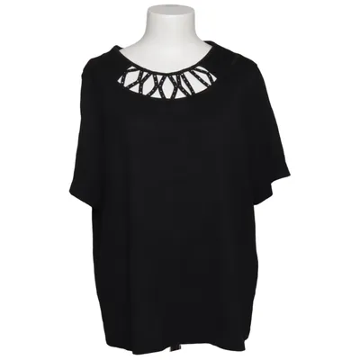 T-shirt (Sort) fra Fair Lady Bomuld, Modal