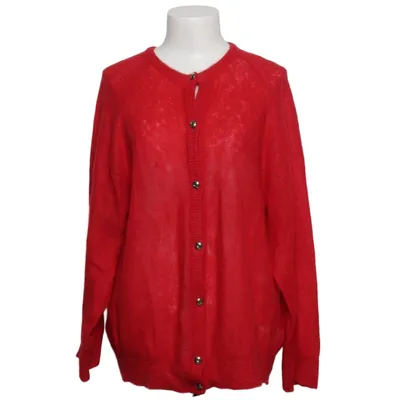 Cardigan (Red) from März Mohair, Polyamide, Wool