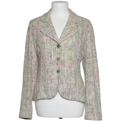 Blazer (Beige, Multicolore) de Emanuel Ungaro Acétate, Coton, Lin, Polyamide, Polyester, Soie, Viscose, Laine