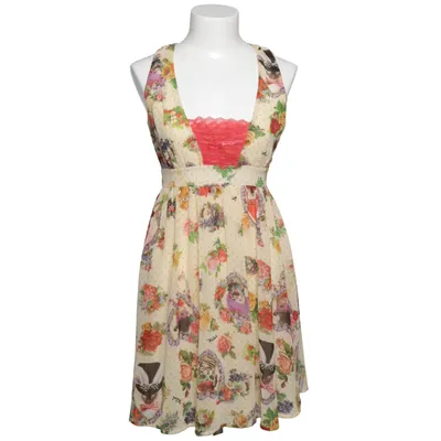 Dress (Beige, Multicolored) from Sixty Polyester