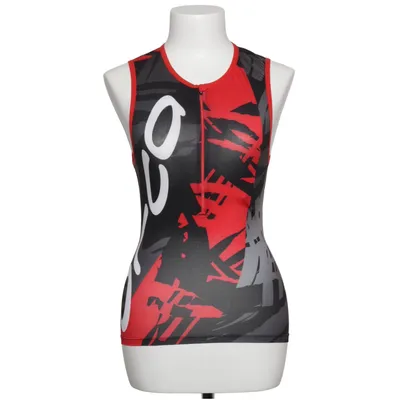 Maillot de vélo (Noir, Rouge, Multicolore) de Orca Élasthane, Polyester