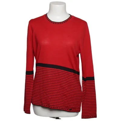 Pull-over (Rouge, Noir) de Golléhaug Acrylique, Laine de mouton
