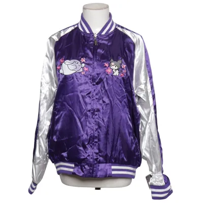 Vändbar jacka (Lila, Silverfärgad) från Sanrio Polyester, Polyuretan