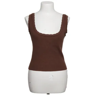 Crop top (Brown) from Amelia Elastane, Viscose