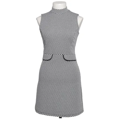 Dress (Black, White) from Miss Selfridge Petites Polyester